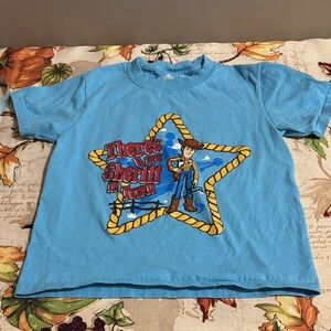 5/$3 Disney Blue Sheriff Graphic Kids Tee